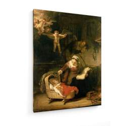 Tablou pe panza (canvas) - Rembrandt - The Holy Family AEU4-KM-CANVAS-984