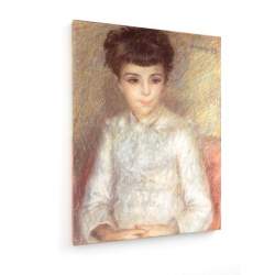 Tablou pe panza (canvas) - Renoir - Girl with brown hair - 1879 AEU4-KM-CANVAS-1079