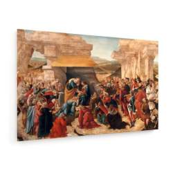 Tablou pe panza (canvas) - Sandro Botticelli - Adoration of the Kings AEU4-KM-CANVAS-652