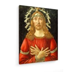Tablou pe panza (canvas) - Sandro Botticelli - Christ as Man of Sorrows - ca. 1500 AEU4-KM-CANVAS-1232