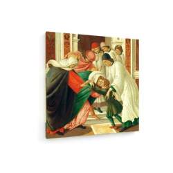 Tablou pe panza (canvas) - Sandro Botticelli - Life and miracles of St. Zenobius AEU4-KM-CANVAS-1224
