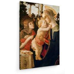 Tablou pe panza (canvas) - Sandro Botticelli - Madonna del Roseto - ca. 1468 AEU4-KM-CANVAS-651