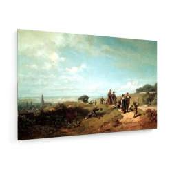 Tablou pe panza (canvas) - Spitzweg - Sunday Stroll - Painting AEU4-KM-CANVAS-1568