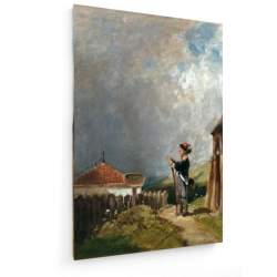 Tablou pe panza (canvas) - Spitzweg - The Sentinel - Painting AEU4-KM-CANVAS-1569