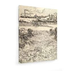 Tablou pe panza (canvas) - Vincent Van Gogh - Harvest AEU4-KM-CANVAS-1179
