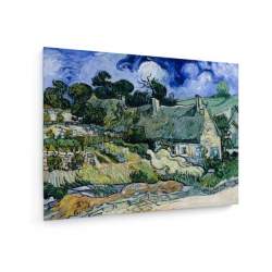 Tablou pe panza (canvas) - Vincent Van Gogh - Houses in Cordeville - 1890 AEU4-KM-CANVAS-1280
