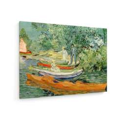 Tablou pe panza (canvas) - Vincent Van Gogh - On the banks of the Oise AEU4-KM-CANVAS-1484