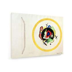 Tablou pe panza (canvas) - Wassily Kandinsky - Design for a Fruit Dish - Watercolour c. 192 AEU4-KM-CANVAS-1301