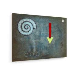 Tablou pe panza (canvas) - Wassily Kandinsky - Green Spires AEU4-KM-CANVAS-1475