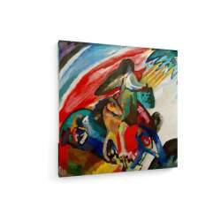 Tablou pe panza (canvas) - Wassily Kandinsky - Improvisation 12 (Reiter) AEU4-KM-CANVAS-1598