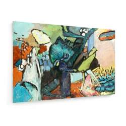 Tablou pe panza (canvas) - Wassily Kandinsky - Improvisation 4 - 1909 AEU4-KM-CANVAS-1509