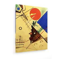 Tablou pe panza (canvas) - Wassily Kandinsky - Red Circle AEU4-KM-CANVAS-929