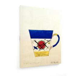 Tablou pe panza (canvas) - Wassily Kandinsky - Sketch for a milk cup AEU4-KM-CANVAS-1817