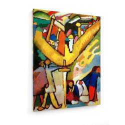 Tablou pe panza (canvas) - Wassily Kandinsky - Study for Improvisation 8 AEU4-KM-CANVAS-1472