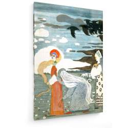 Tablou pe panza (canvas) - Wassily Kandinsky - The Ravens AEU4-KM-CANVAS-741
