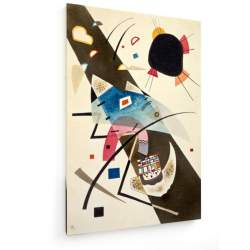 Tablou pe panza (canvas) - Wassily Kandinsky - Two Black Spots - 1923 AEU4-KM-CANVAS-925