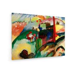 Tablou pe panza (canvas) - Wassily Kandinsky - Landscape with Chimneys AEU4-KM-CANVAS-1826