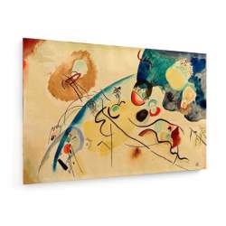 Tablou pe panza (canvas) - Wassily Kandinsky - Untitled - Composition with trojka theme AEU4-KM-CANVAS-1821
