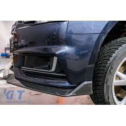 Prelungire Bara Fata Lip Audi A4 B9 8W S-Line (2016-2018) Carbon Look KTX2-FBSAUA4B9ACF