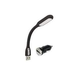 Lampa citit flexibila COB-LED si priza USB 12/24V ManiaMall Cars