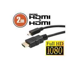 Cablu micro HDMI • 2 mcu conectoare placate cu aur ManiaMall Cars