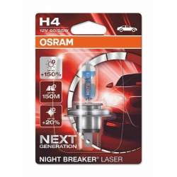 Bec Auto Halogen Osram Night Breaker Laser H4 12V 60/55W KTX4-64193NL-01B60