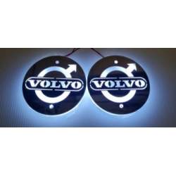 Logo Volvo iluminat alb(set 2bucati) MVAE-1962