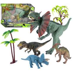 Set 4 Figurine Interactive, Dinozauri Realisti
