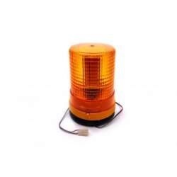 Girofar galben cu LED 12/24v 212MM prindere fixa MVAE-2084