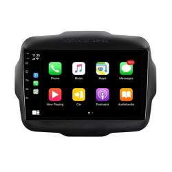 Navigatie Jeep Renegade ( 2015 - 2021 ) , Android , Display 9 inch , 2GB RAM +32 GB ROM , Internet , 4G , Aplicatii , Waze , Wi Fi , Usb , Bluetooth , Mirrorlink NAV13-Jeeprenegade2015
