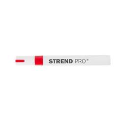 Marker permanent, rosu, pentru metal si sticla, pe baza de ulei, Strend Pro MART-224896
