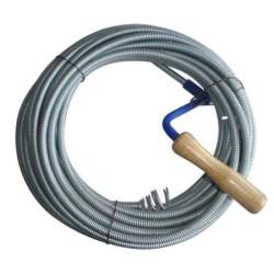 Cablu (sarpe) spirala pentru desfundat tevi de scurgere, Strend Pro KPZ, lungime 3 m, cap 1.4 cm, cablu 6.3mm FMG-SK-221178