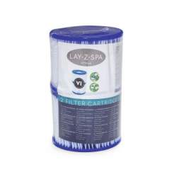Set 2 filtre  Bestway® 60311 Lay-Z-Spa™ Cartridge VI, diametru 10 cm FMG-SK-8050210