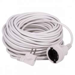 Cablu prelungitor cu cupla Home  NV 2-30/W, lungime 30 m, alb FMG-NV2-30/W