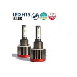 Kit bec LED H15-10000lm -72W KRU028 MVAE-2377