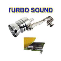 Imitator cu Efect Turbo Sound pentru Evacuare - Fluier Toba pentru Motoare 2000-2400cc Marime L