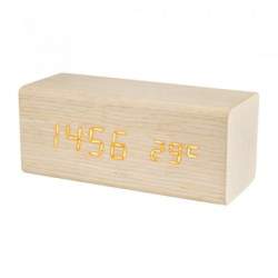 Ceas din lemn, digital, Home OC 06, alarma, afisare temperatura FMG-OC06