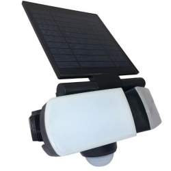 Proiector solar Armor-8 Security, reglabil, 8W, Li-Ion, 600 lm, senzor de miscare, IP44, 6400K FMG-072-001-0008