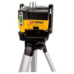 Nivela laser, cap rotativ, cu trepied, 30 m, Topex MART-29C908
