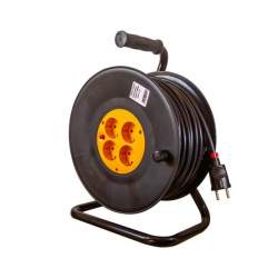 Prelungitor/derulator electric pe tambur, 50 m, 3x2.5 mmp, Gelux MART-GL-DR4E2550