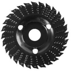 Disc circular slefuit, modelat, raspel, otel carburat, pentru lemn, plastic, ipsos, 125x22.2 mm, Strend Pro  MART-2232039