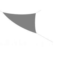 Copertina parasolar, triunghiulara, gri, 3.6x3.6x3.6 m MART-TUN0464