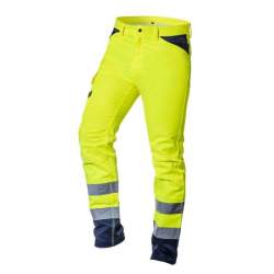 Pantaloni de lucru slim fit, reflectorizanti, model Visibility, marimea M/50, NEO MART-81-792-M