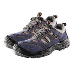 Pantofi de lucru din piele de caprioara, S1P, SRA, marimea 45, NEO MART-82-036