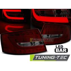 Stopuri LED compatibile cu Audi A6 C6 SEDAN 04.04-08 Rosu Fumuriu LED 6PIN KTX3-LDAUC1