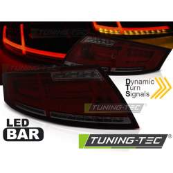 Stopuri LED compatibile cu Audi TT 04.06-02.14 Rosu Fumuriu LED BAR KTX3-LDAUD2