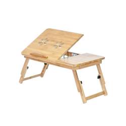 Masa din lemn pliabila si unghi reglabil pentru laptop de 17
