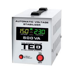 Stabilizator automat de tensiune 500 VA/300 W, 135-265 V FMG-LCH-TED-AVR500L