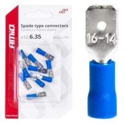 Set 10 buc connector cablaje  6.35mm 1.5-2.5mm2 15A 03070 MVAE-3075
