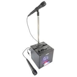 Boxa Karaoke cu stativ si 2 microfoane, 195 x 208 x 213 mm FMG-ELP-PARTY-SINGTOG